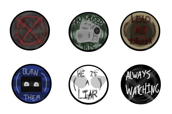 Fandom Badges: Marble Hornets