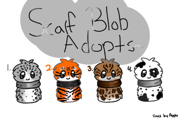 Scarf Blob Adopts :D - CLOSED