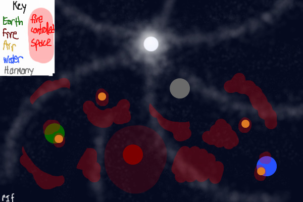 Galaxy Map/Air Moon locations