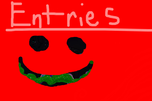 I'll post entries here!
