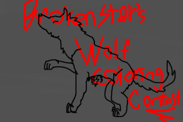 WOLF DRAWING CONTEST