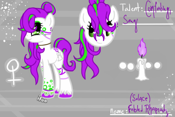 MLP Pony - Fabled Rhapsody (Solace)