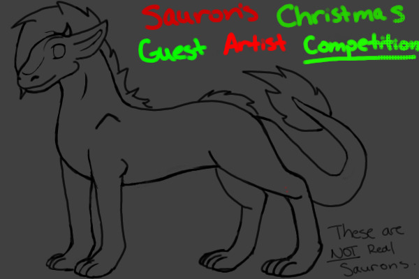 Sauron's Christmas Advent Guest Artist Competition