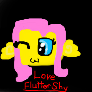 Free flutter shy avatar