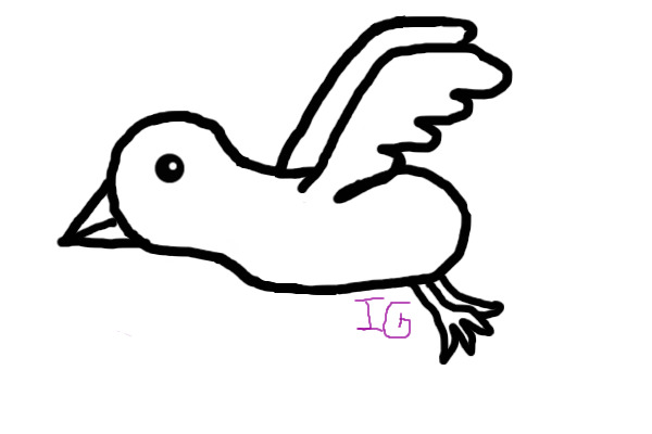 Dove lineart