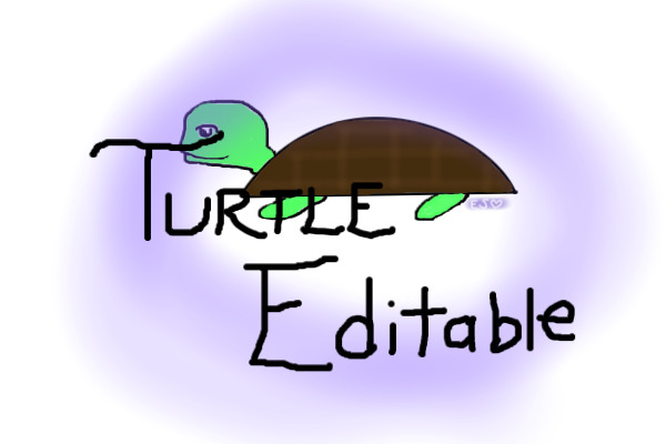 Edit A Turtle!