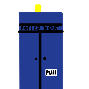 The worst pic of a tardis