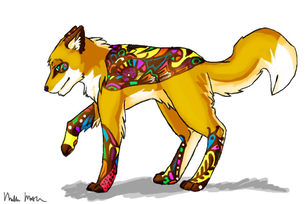 Henna Dog for Patches 101