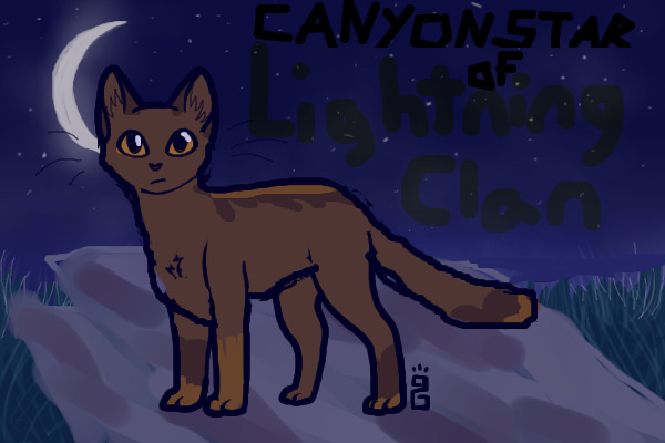Canyonstar of Lightningclan