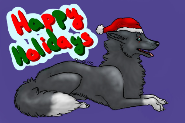 Midnight says Happy Holidays!