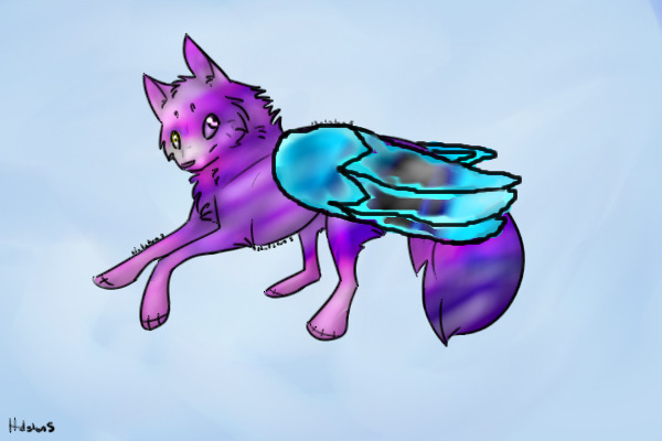 Winged Wolf!