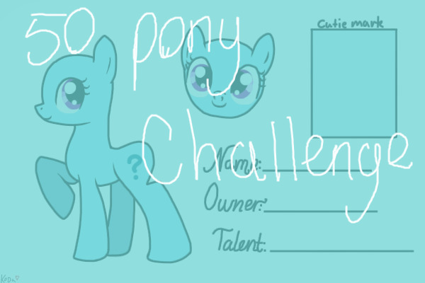 50 Pony Challenge!