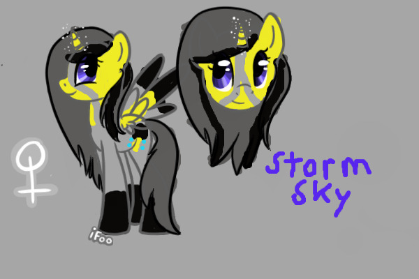 StormSky- Lines by iFoopets