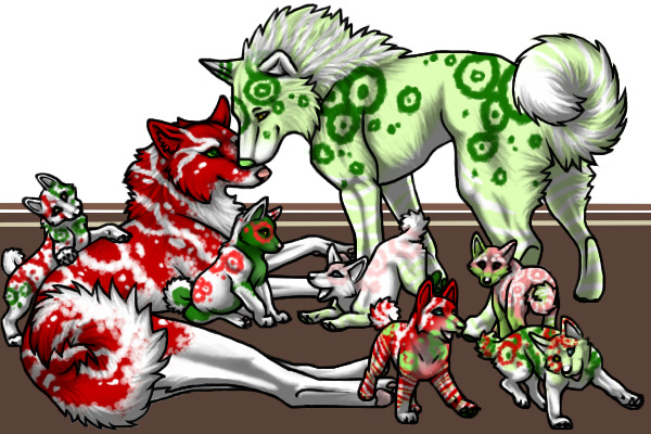 Christmas Puppies | 5/6 finished