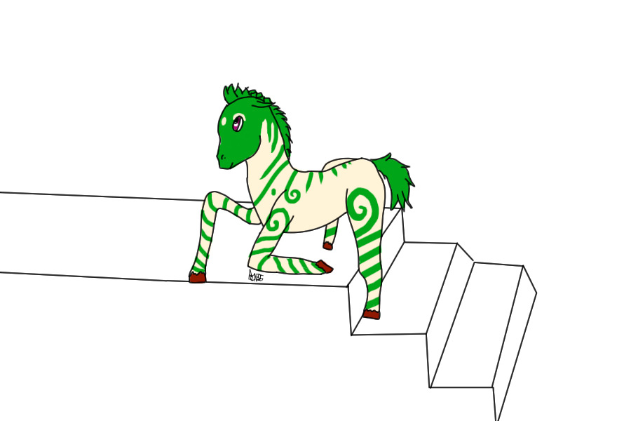 PPS Candy Cane Horse