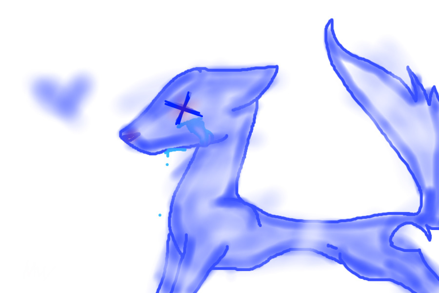 some spirit or water dog/wolf