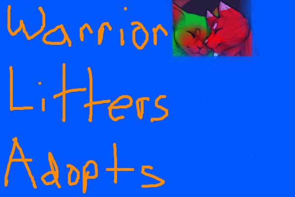 Warrior Litter Adopts!