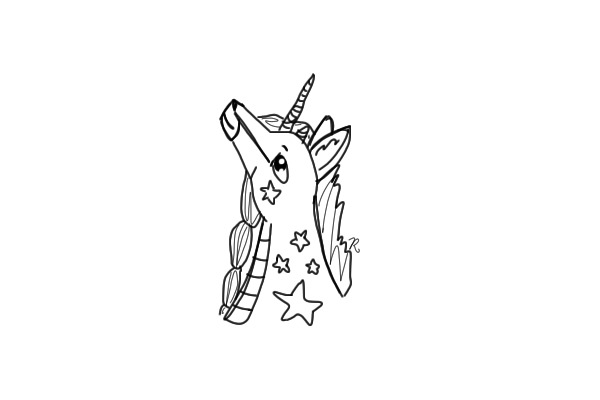 Sketch of Star for wesleydog ♥