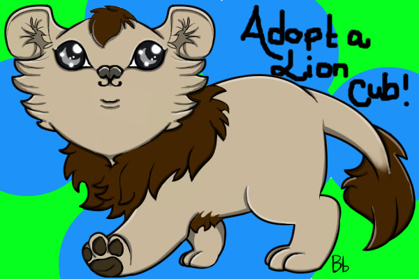 Adopt {lions cubs} OPEN ADOPT^ 4