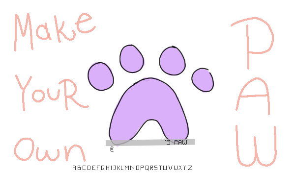 Make Your Own Paw