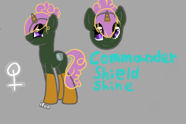 Commander ShieldShine-Lines by iFoopets