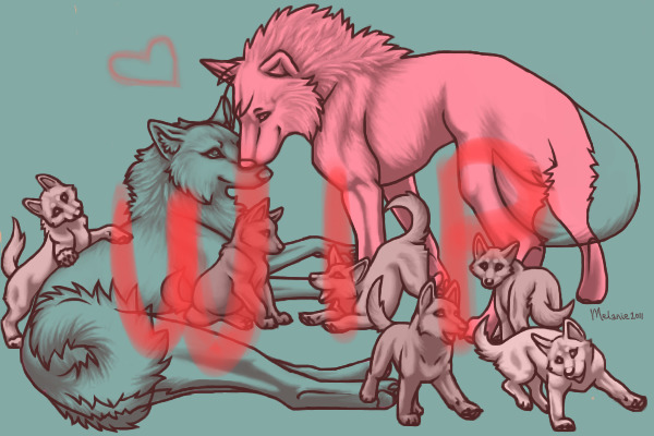 WIP Wolf family