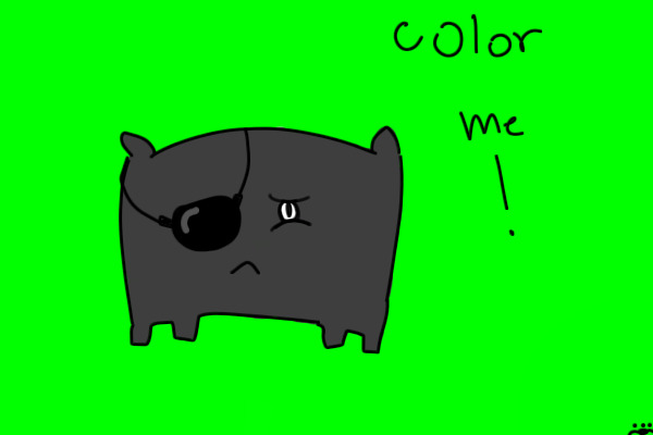 Color a cute Animal thing