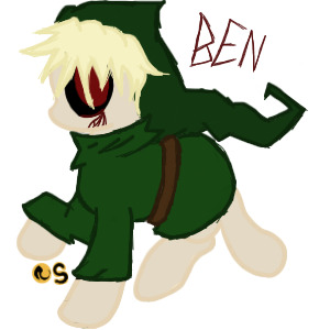 BEN Drowned pony avatar :3