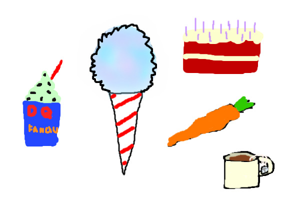 Easy. Cotton Candy and Carrots
