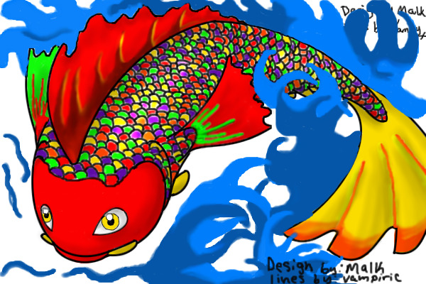 Skittles Koi Fish =)