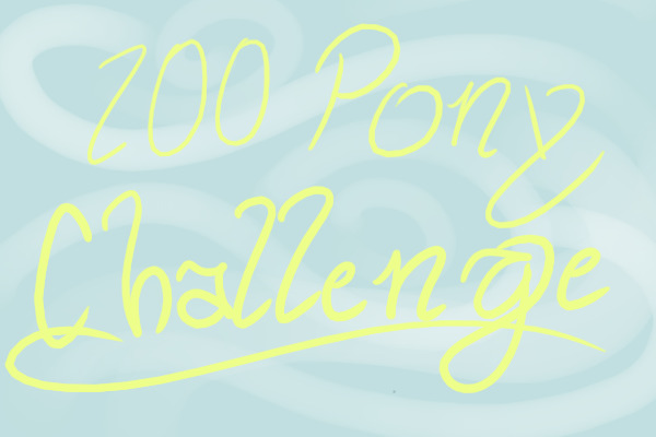 100 Pony Challenge