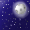 moon, stars avatar