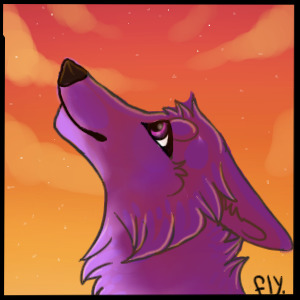Purple Dog Avatar