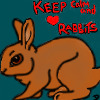 Keep calm and love rabbits