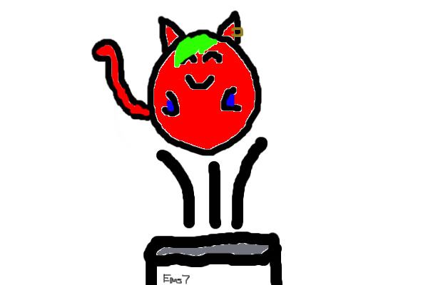 Radical, the bouncing Chibi cat :D