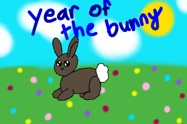 Year of the fluffy adorable bunnies