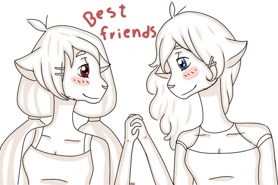 Bestfriends until the end.