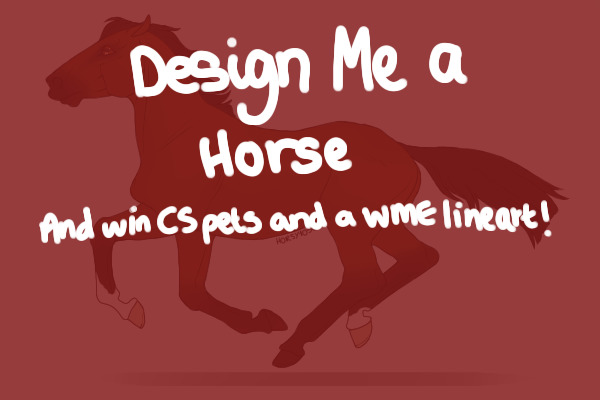 Horse Design contest! CLOSED