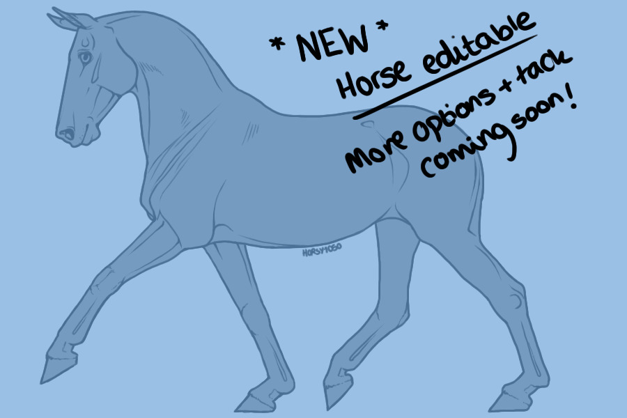 New Horse editable