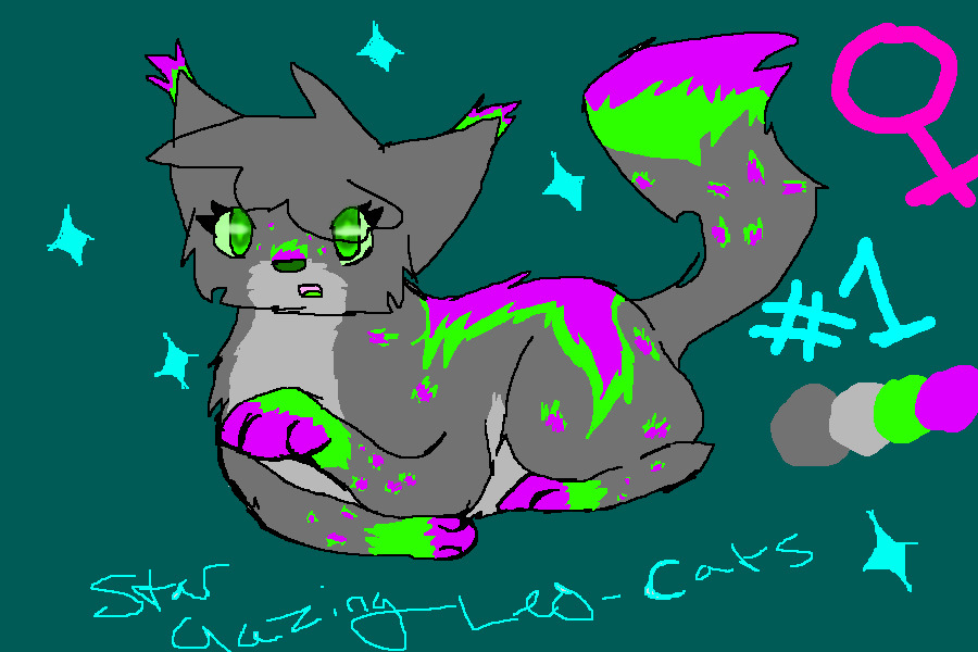 Star Gazing Leo-Cats #1