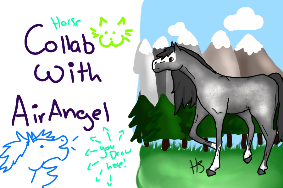 Horse collab with AirAngel