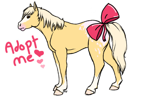 WB V-Day horse#3 Adopt me