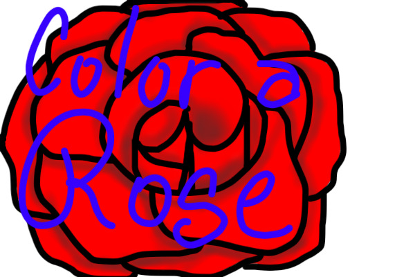 Color a Rose