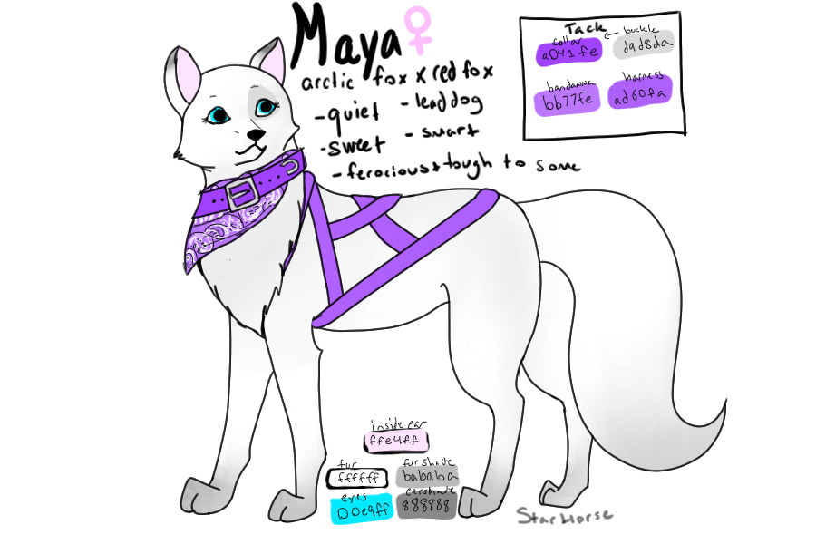 Maya ~ Fox Sled Team ~ Items