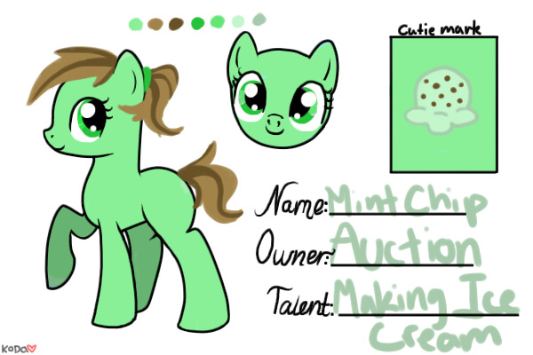 Mint Chip --- Up for Auction