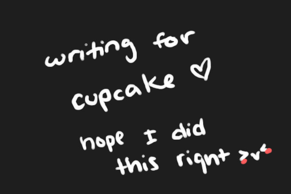 writing for cupcake