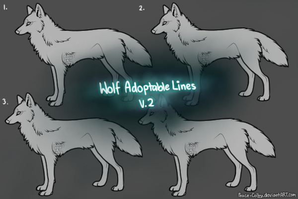 Wolf Adoptables Line V.2