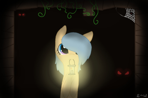 Melody... in a cave...?