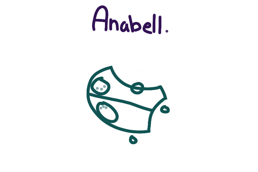 Anabell written in Gallifreyan