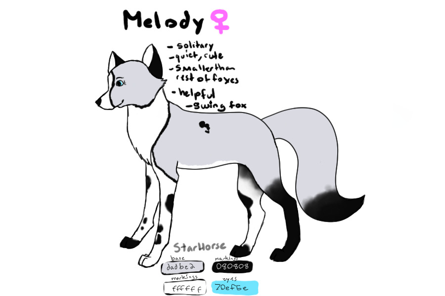 Melody ~ Sled Fox Team